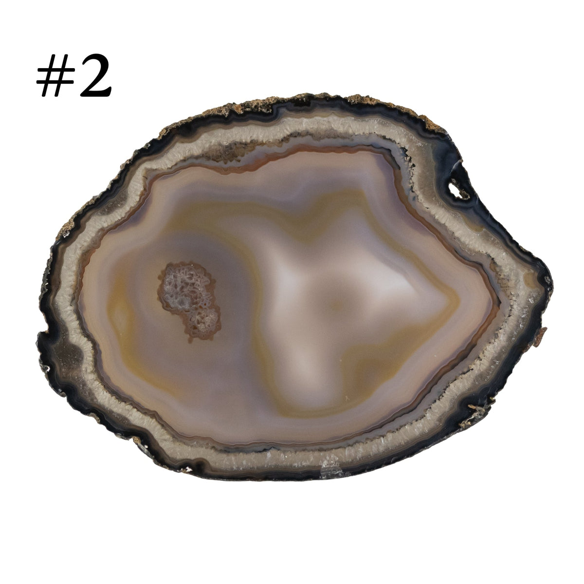 Large Natural Agate Slice