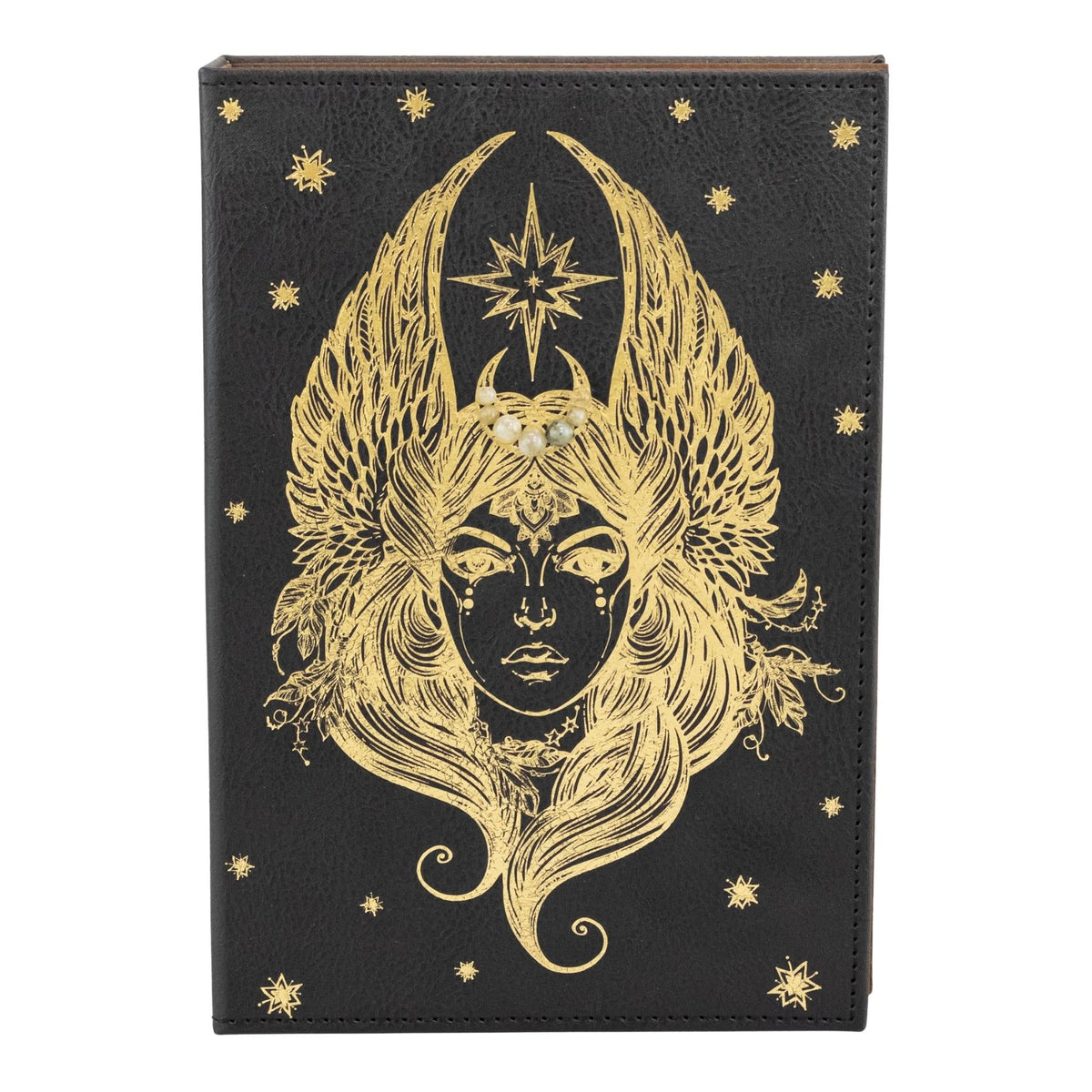 Celestial Goddess Leather Journal
