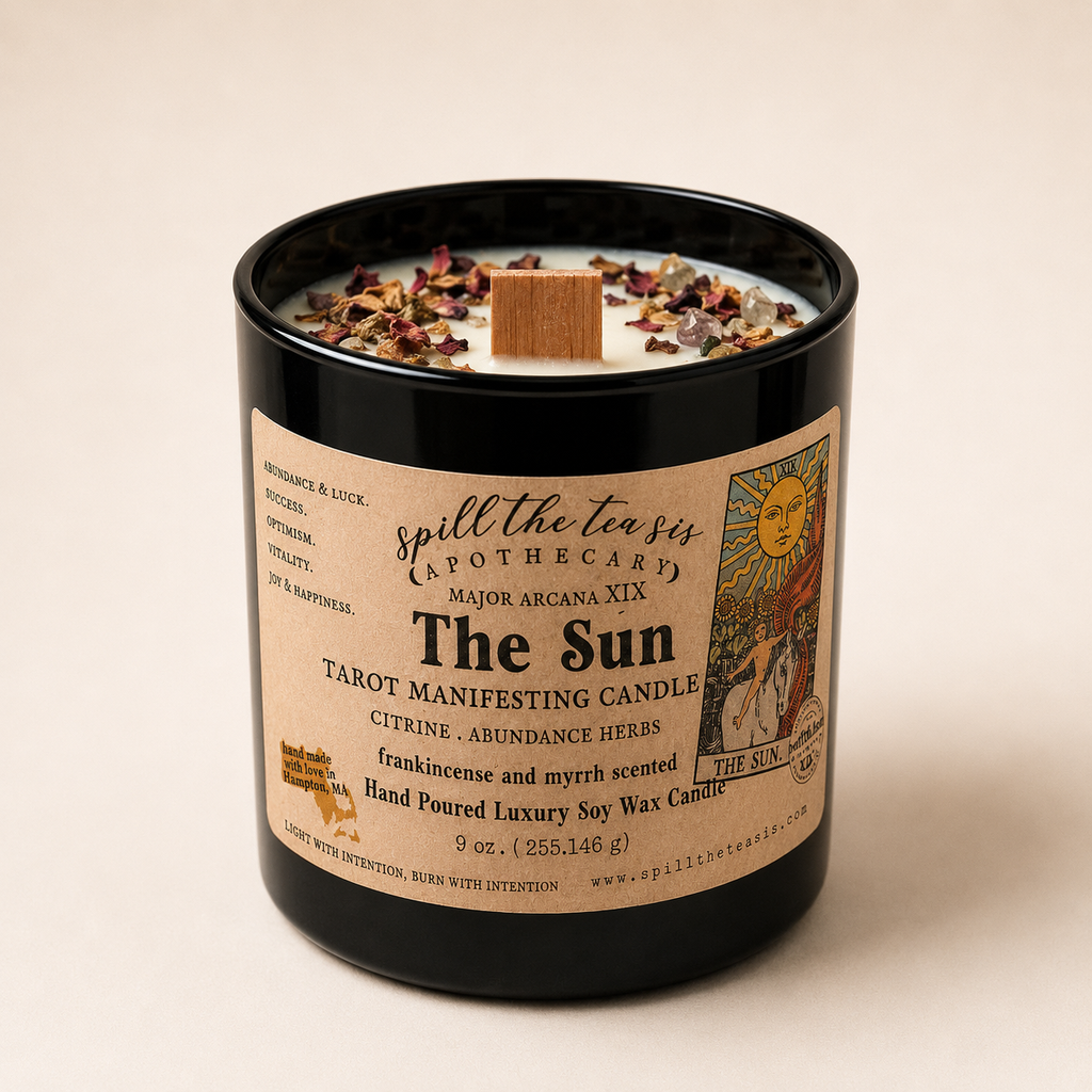 The Sun Tarot Candle | Joy & Confidence Manifestation Candle