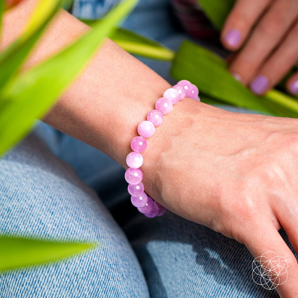 The Heart Reset - Rare Pink Kunzite Bracelet