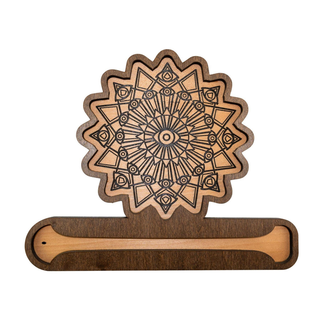 Crystal Grid Incense Burner