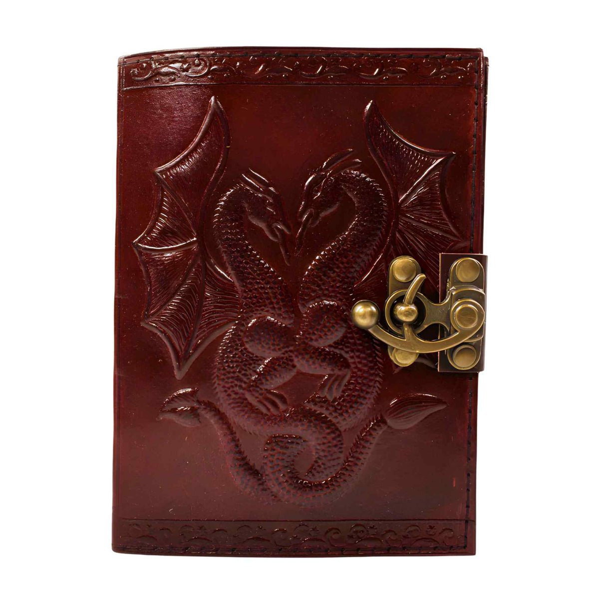 Double Dragon Leather Journal