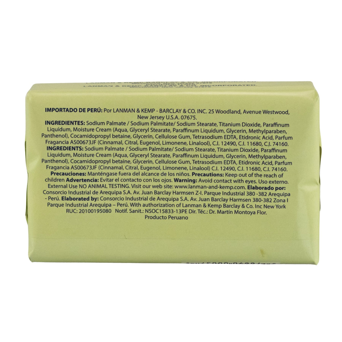 Murray and Lanman Florida Water Bar Soap