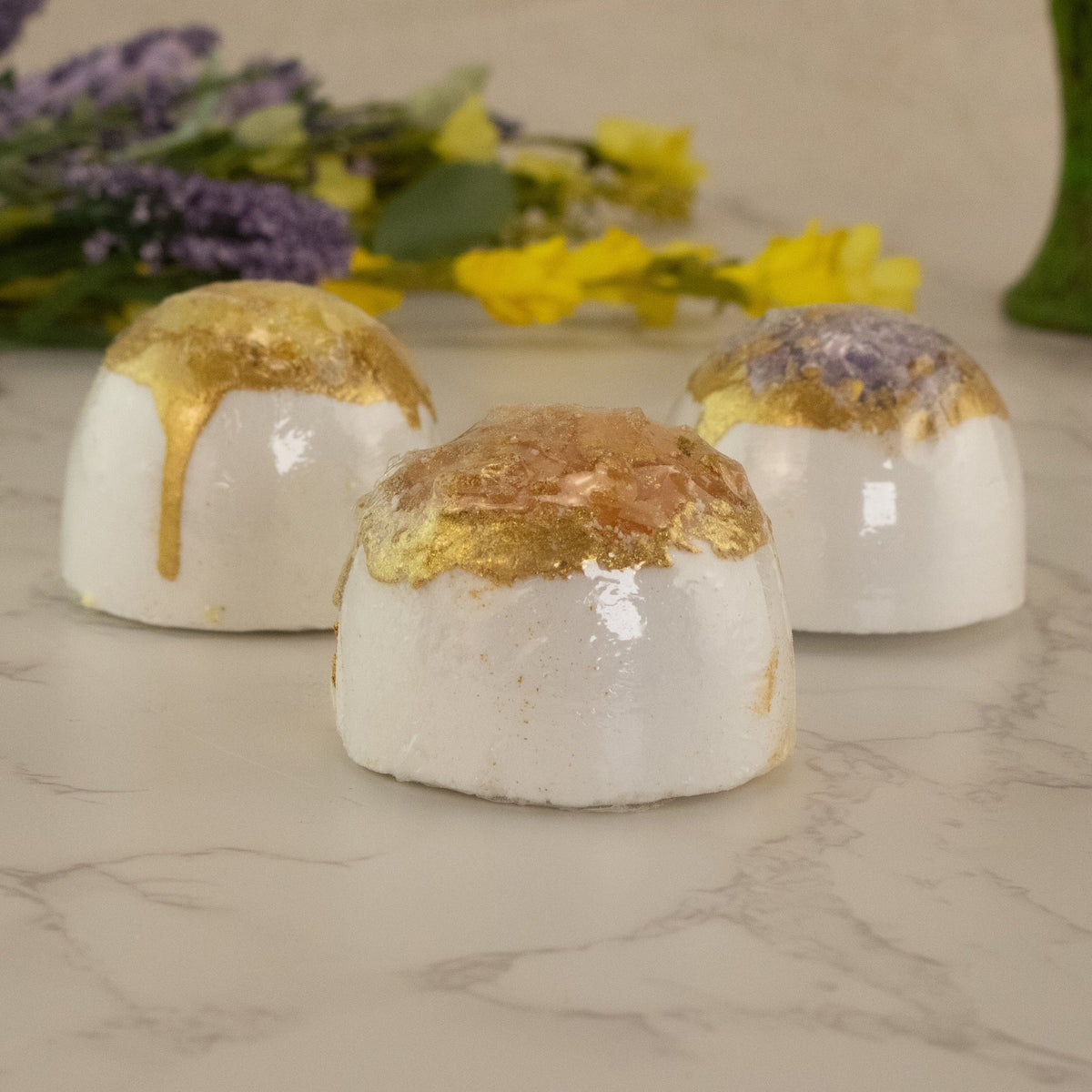Geode Chakra Healing Bath Bomb with Crystal