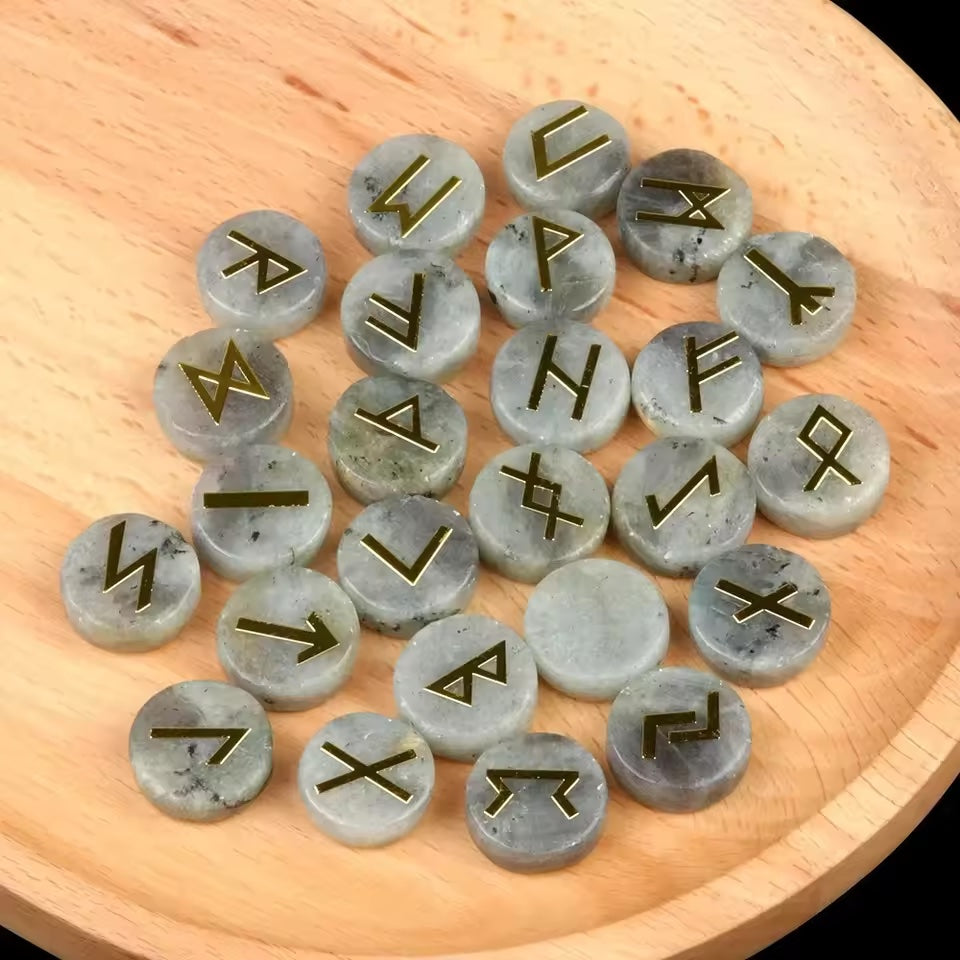 Round Crystal Runes