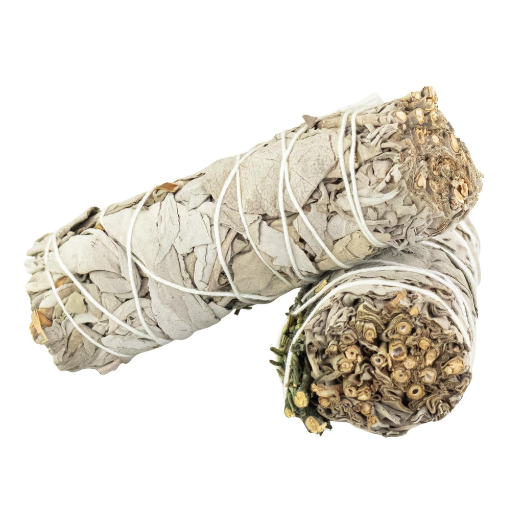 White Sage with Rosemary Smudge Stick